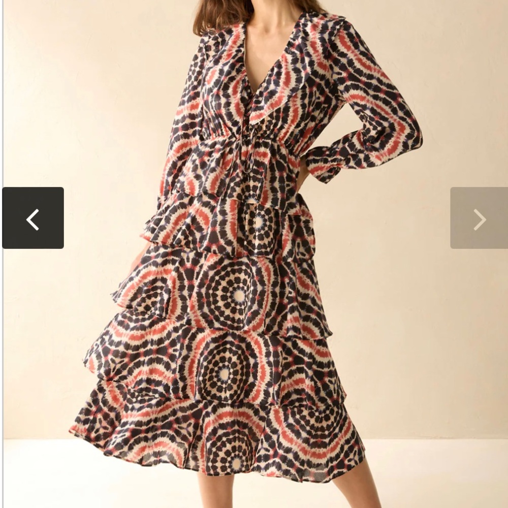 NWT Marie Oliver Blythe Midi Dress